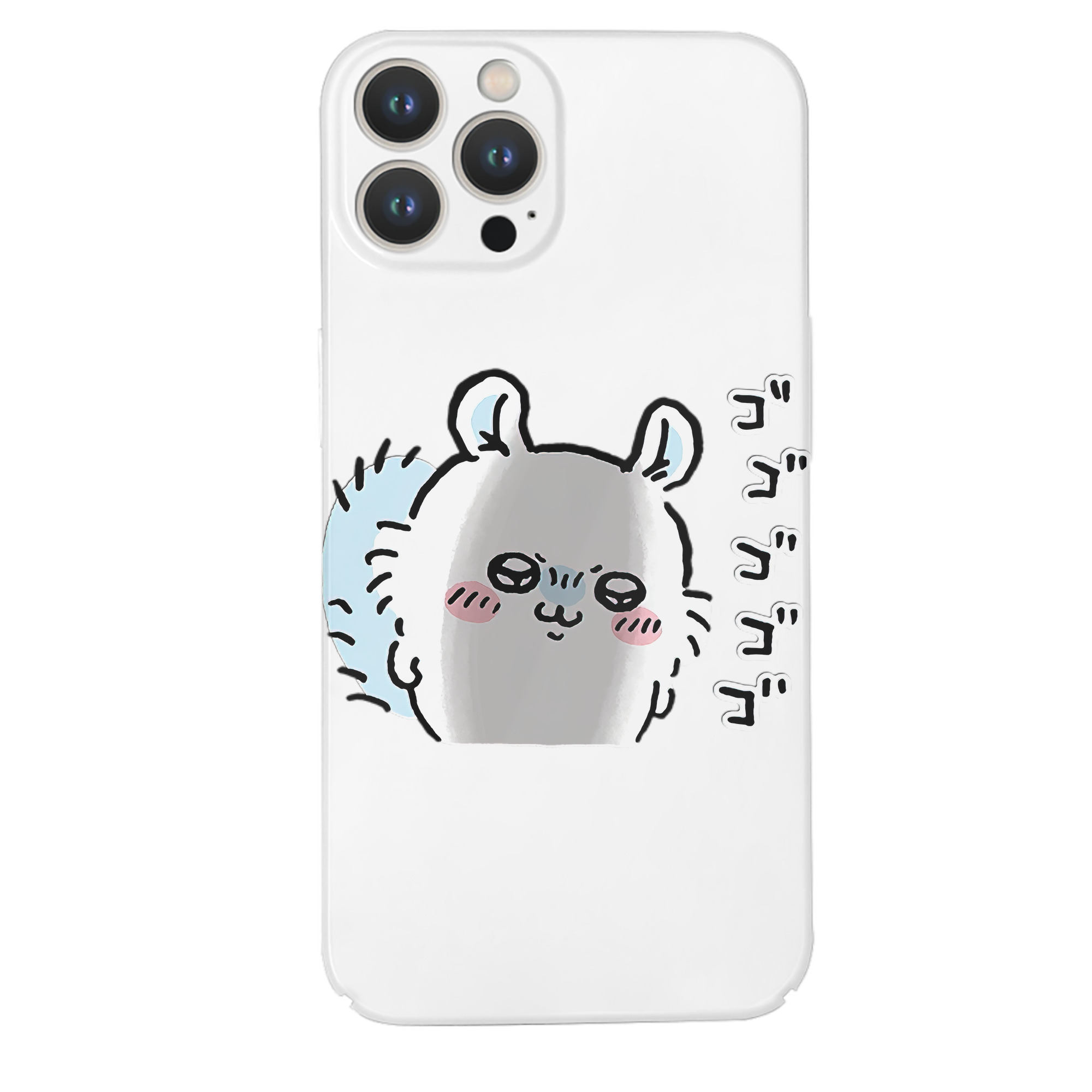 （画像用） ちいかわ モモンガ Chii-kawa Momonga 【iPhone 14シリーズ対応】ハードケース